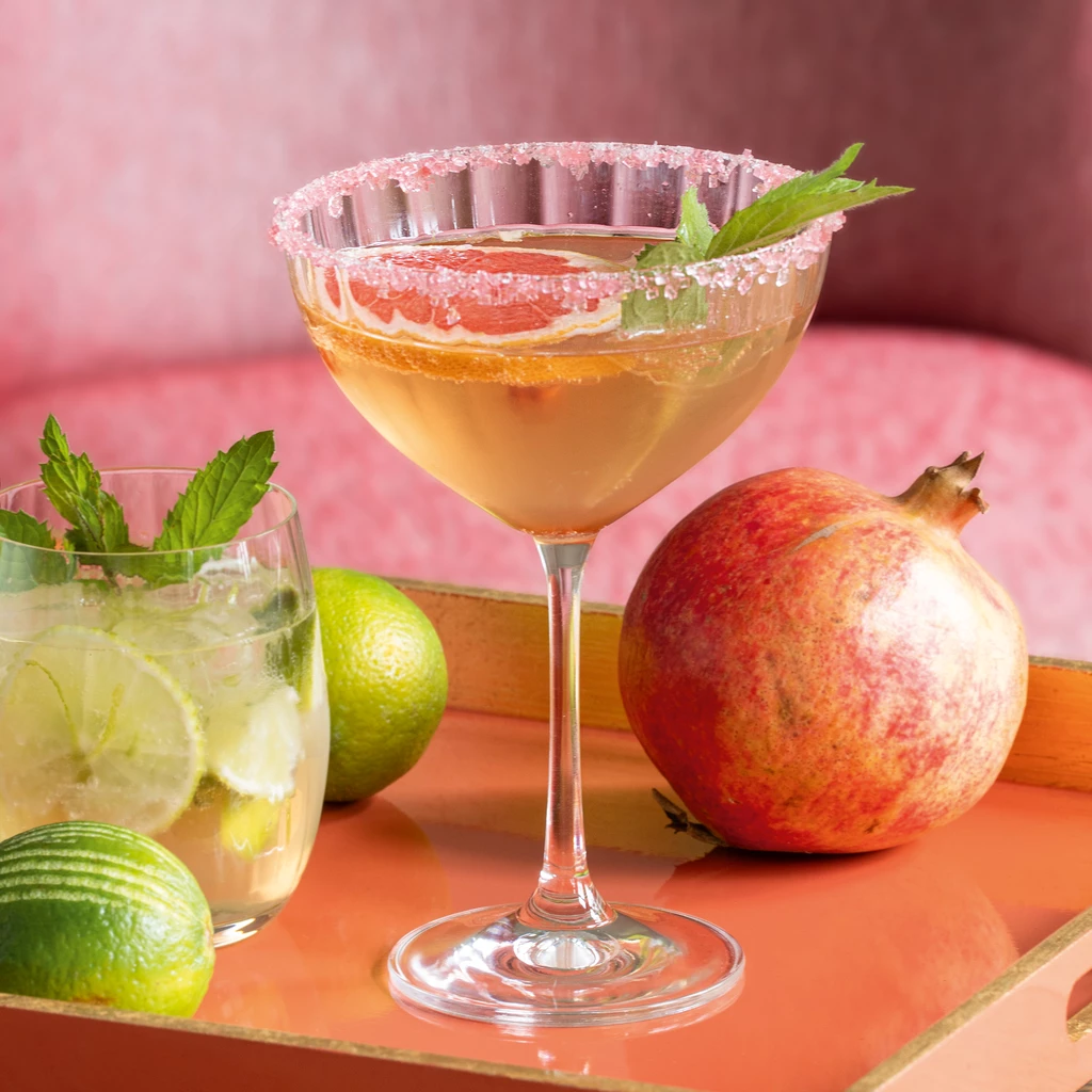 Cocktailschalen Plissee 6er-Set