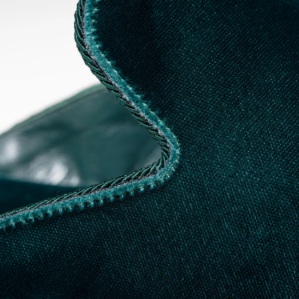 Hoomie Samtslipper Château Herren Green Gr. 46