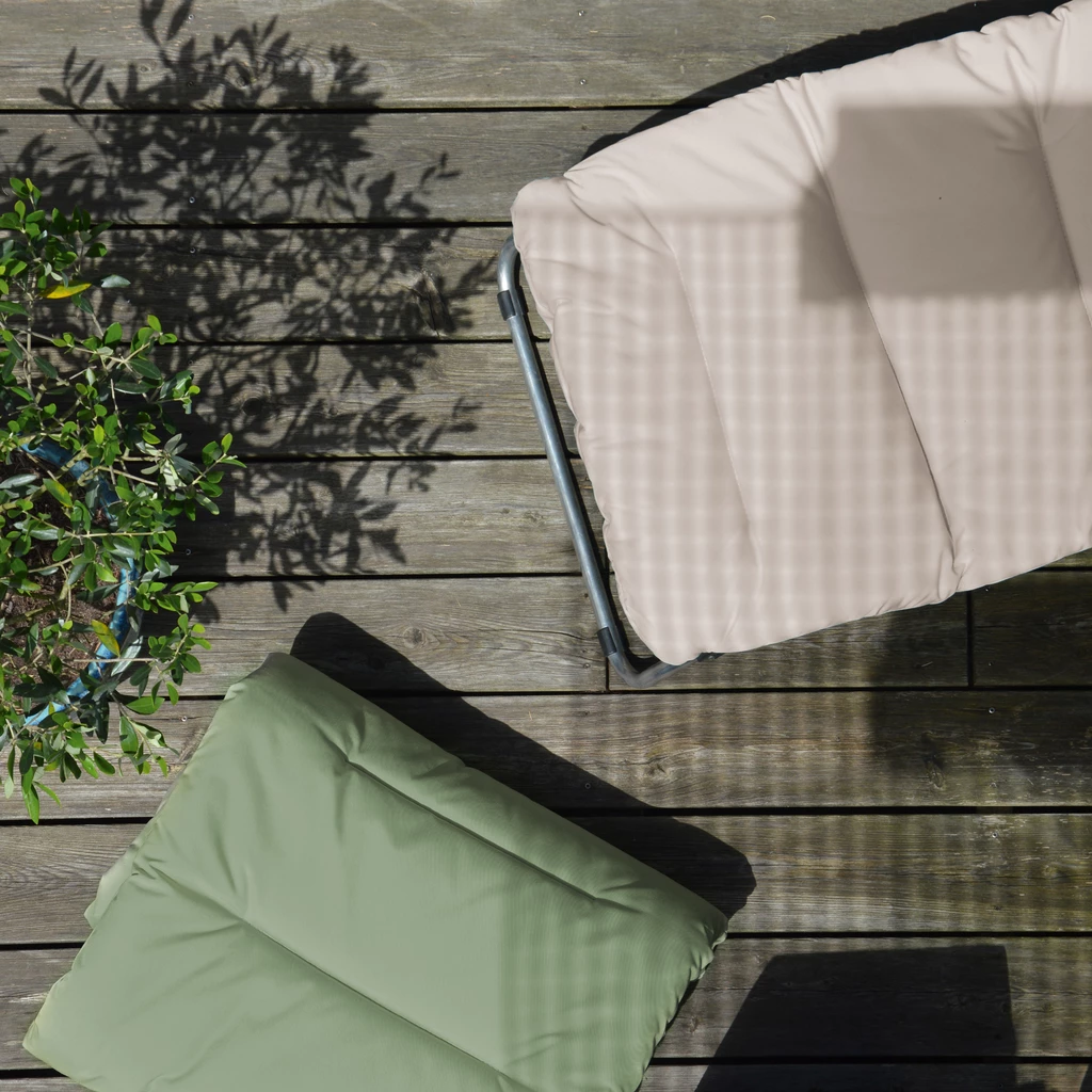 Vlies Auflage für Liegestuhl Relax Taupe