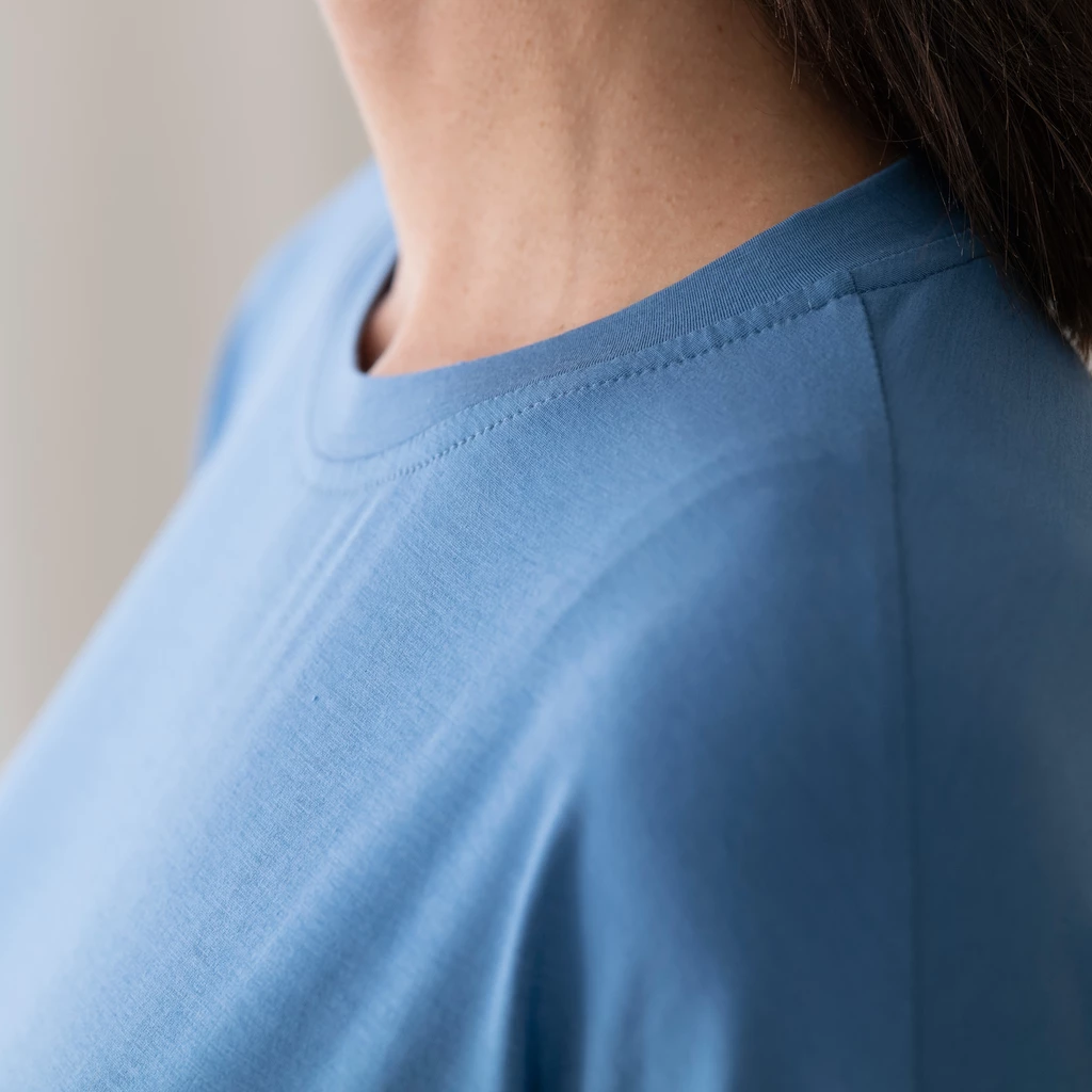 Sunday in Bed X Torquato Langarmshirt Estelle Blau XL