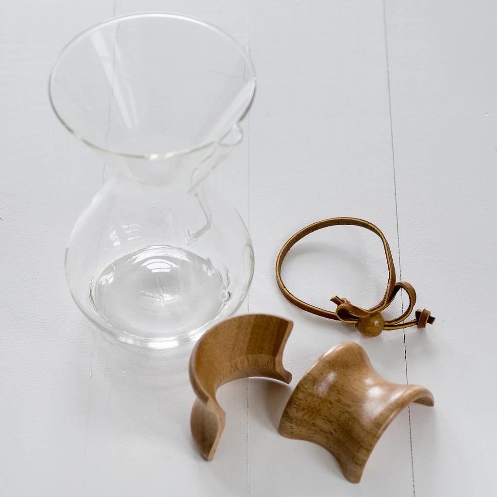 Chemex-Woodneck Kaffeekaraffe