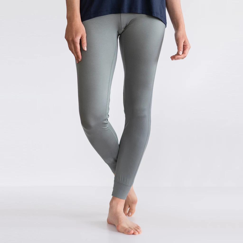 Dagsmejan Damen Stay Cool Pants Cuff Sage Gr. S