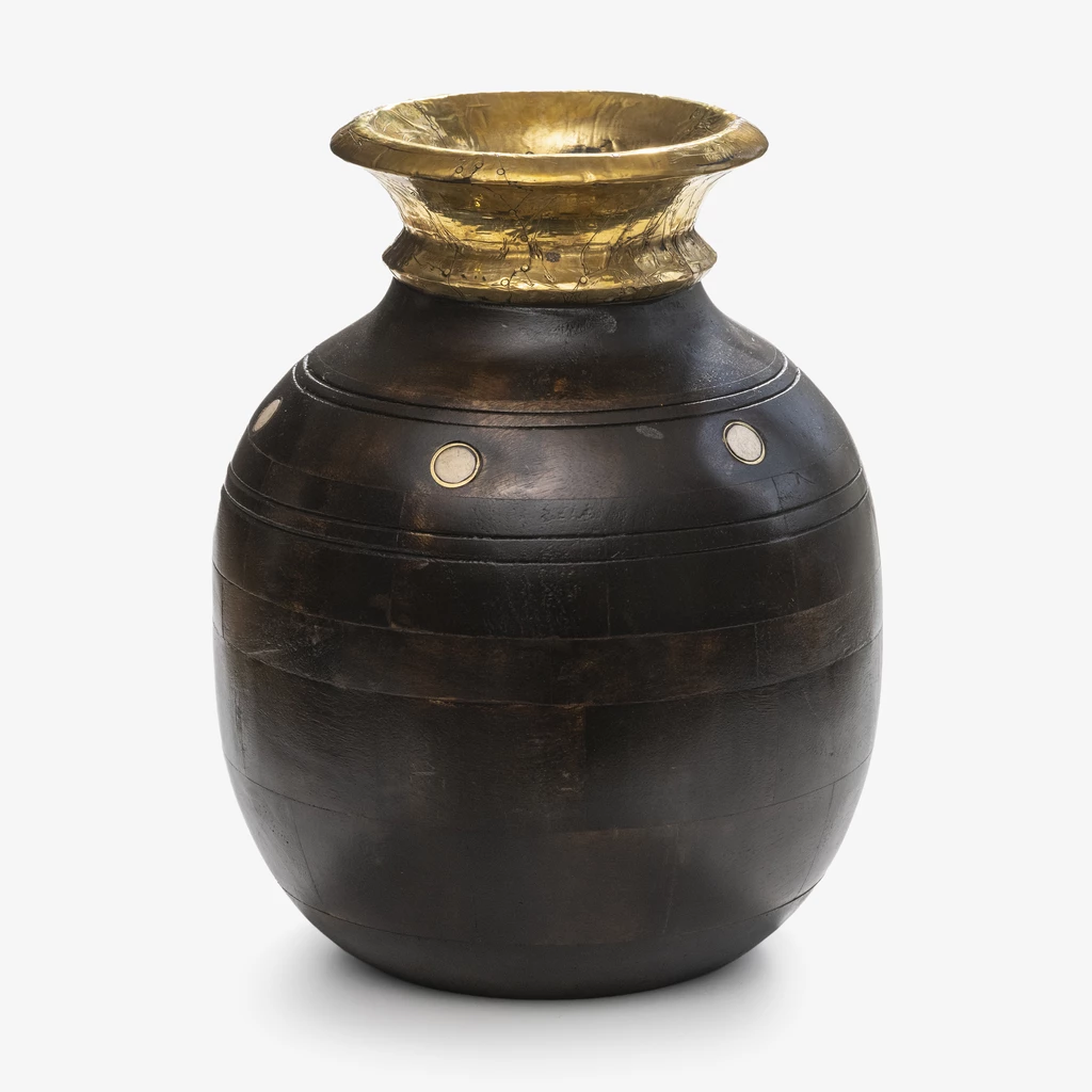 Holzvase Orphée