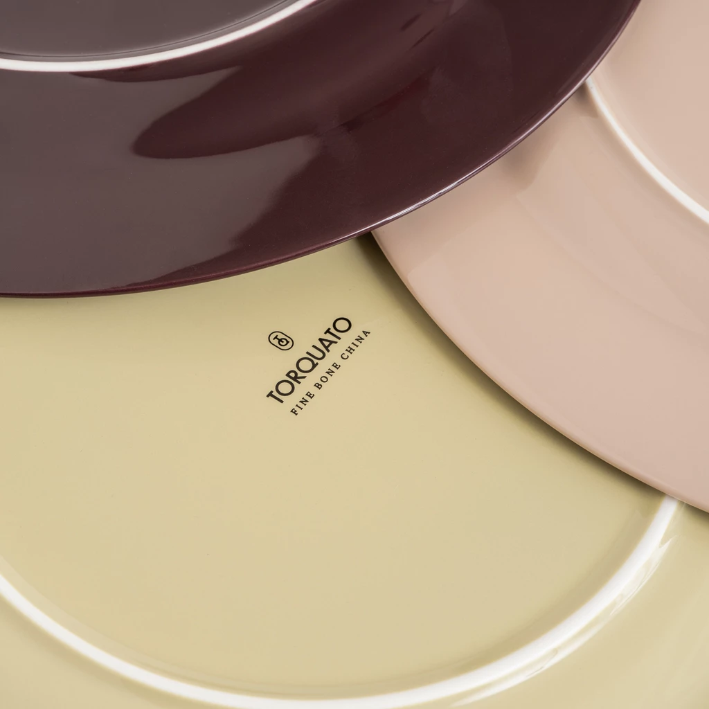 Platzteller Fine Bone China Altrosa