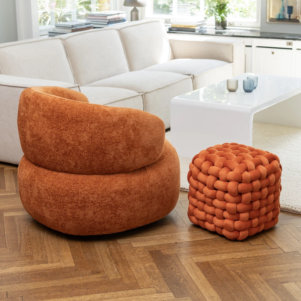 Sessel Studio '71 Apricot Orange