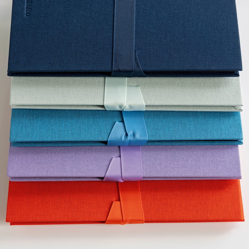 Semikolon Leporello Classico Marine