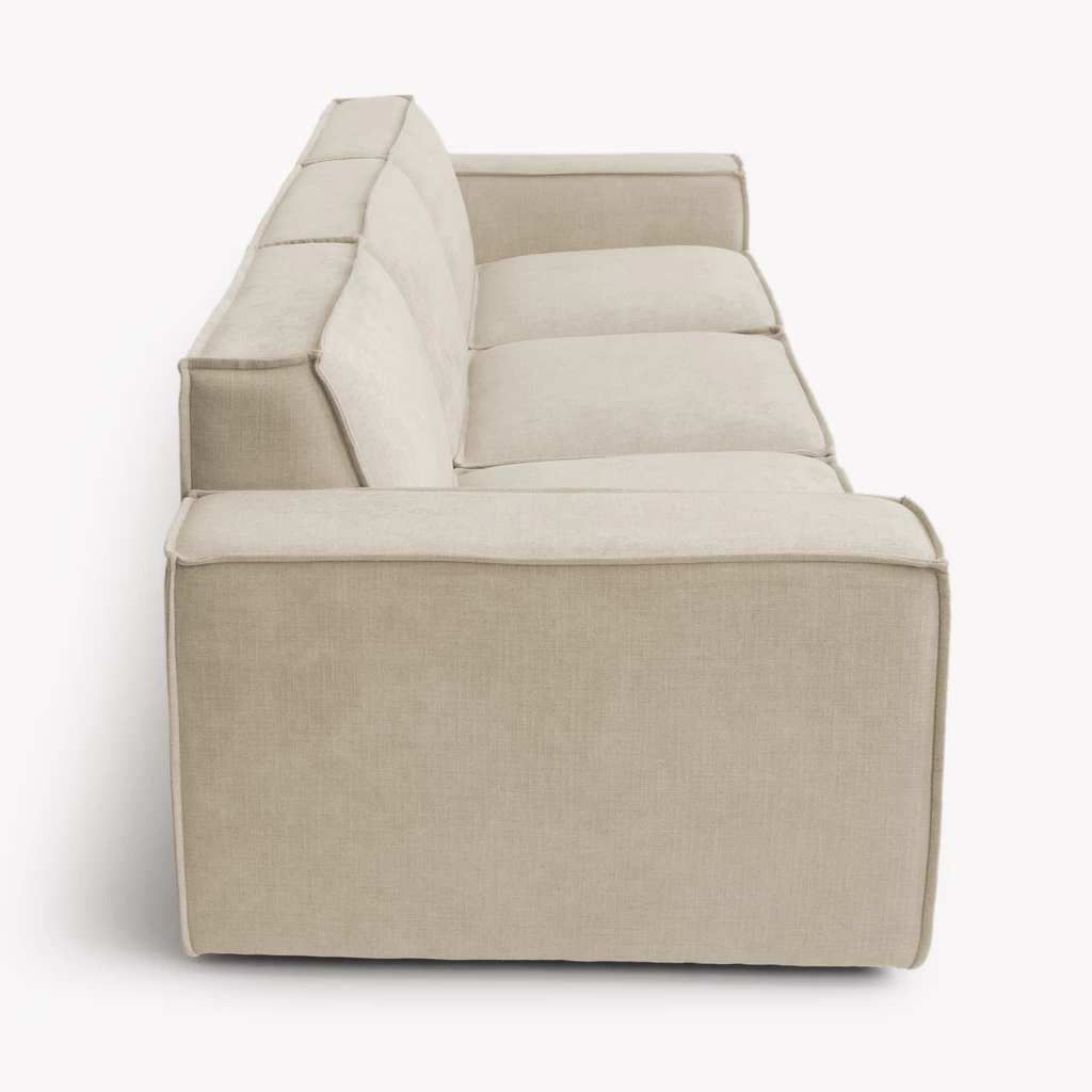 Modulares Sofa Estrade 4-Sitzer Sand