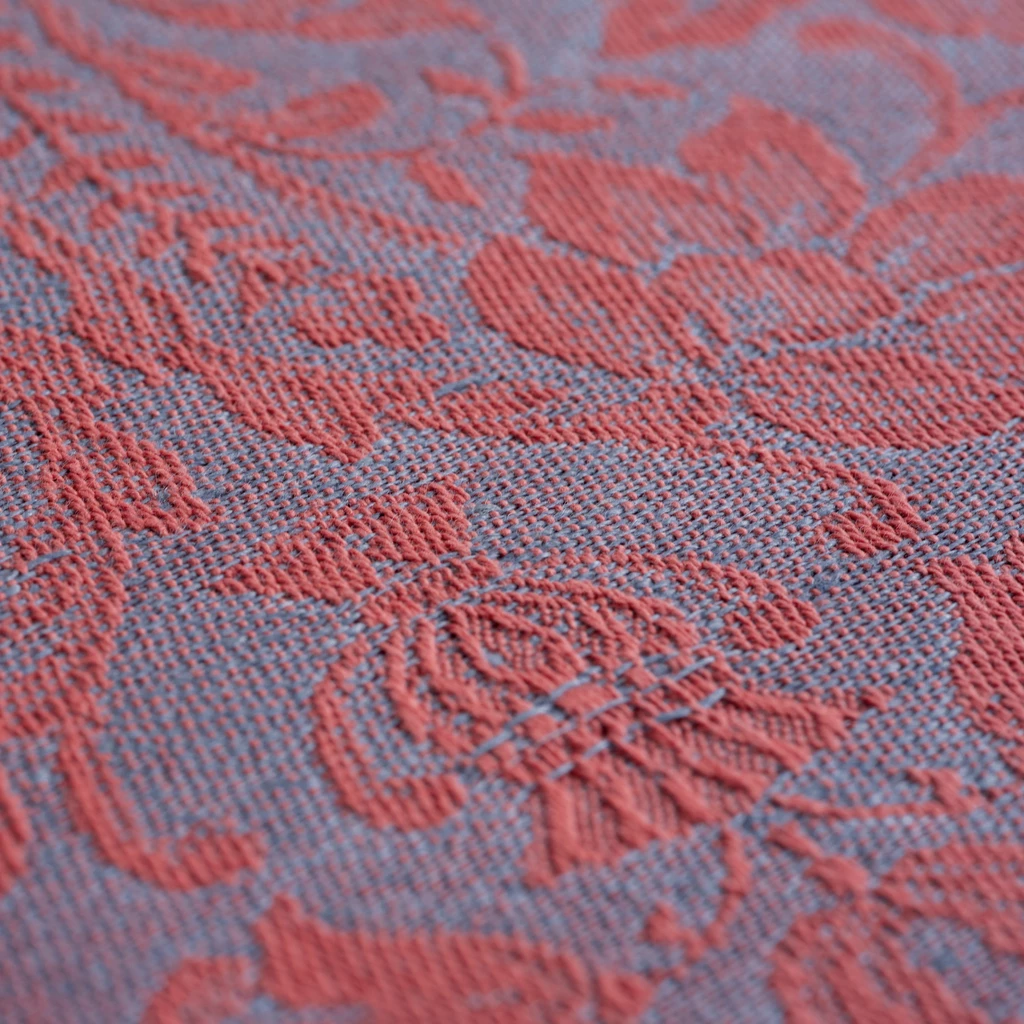Tischset Donna di Coppe 40 x 50 cm Lachs/Blau