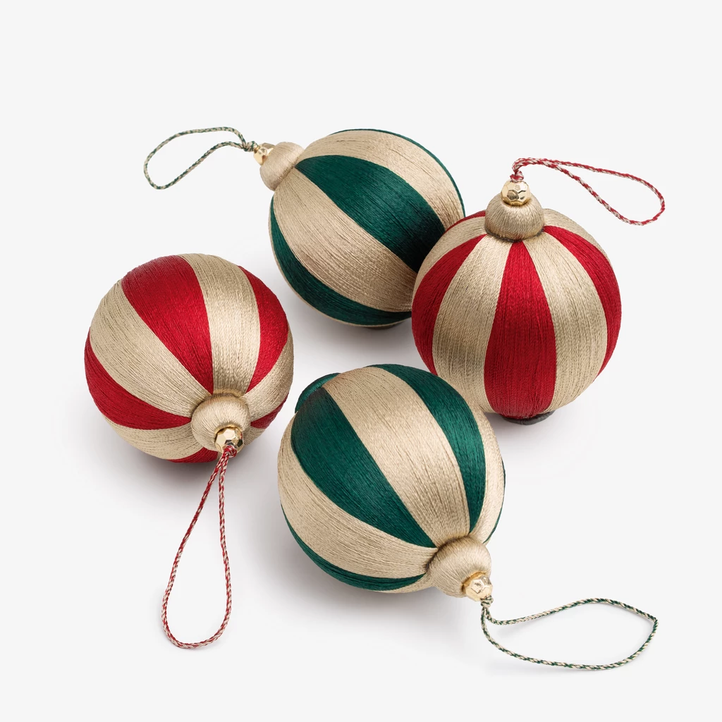 Christbaumkugeln Itomaki 4er-Set
