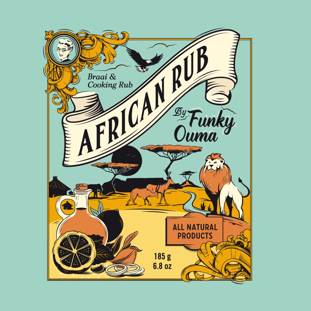 Gewürzmischung "Funky Ouma" African Rub