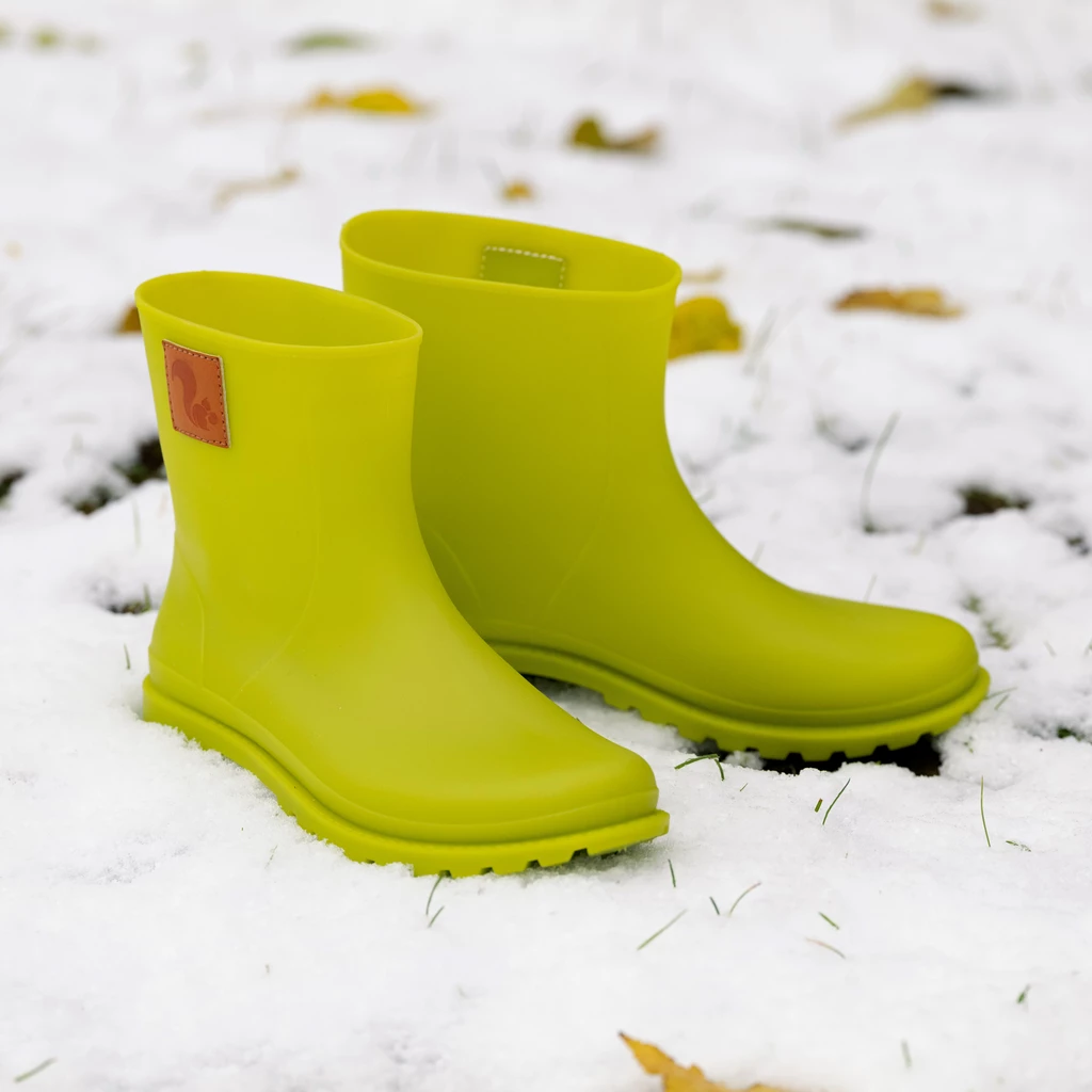 Thies Bio-Gummistiefeletten Lime Gr. 38