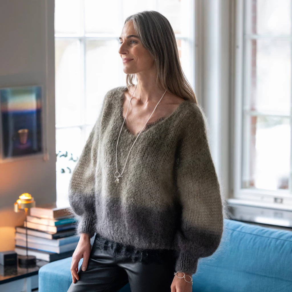 Americandreams Mohair-Pullover Milana