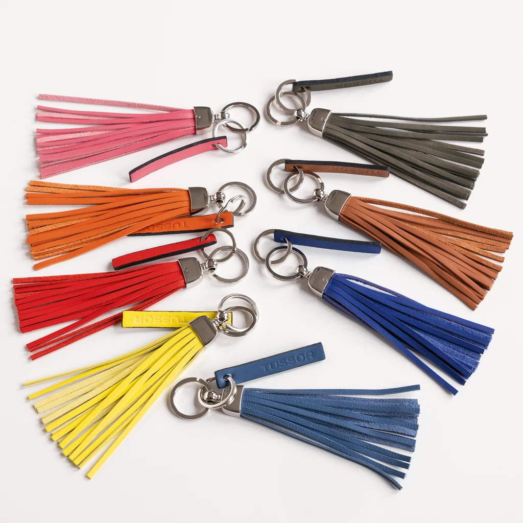 Tussor Schlüsselanhänger Tassel