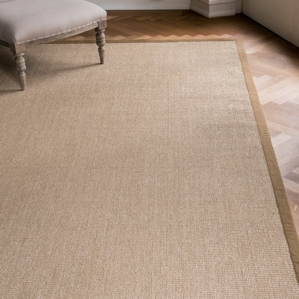 Sisalteppich Bouclé Khaki 150 x 240 cm