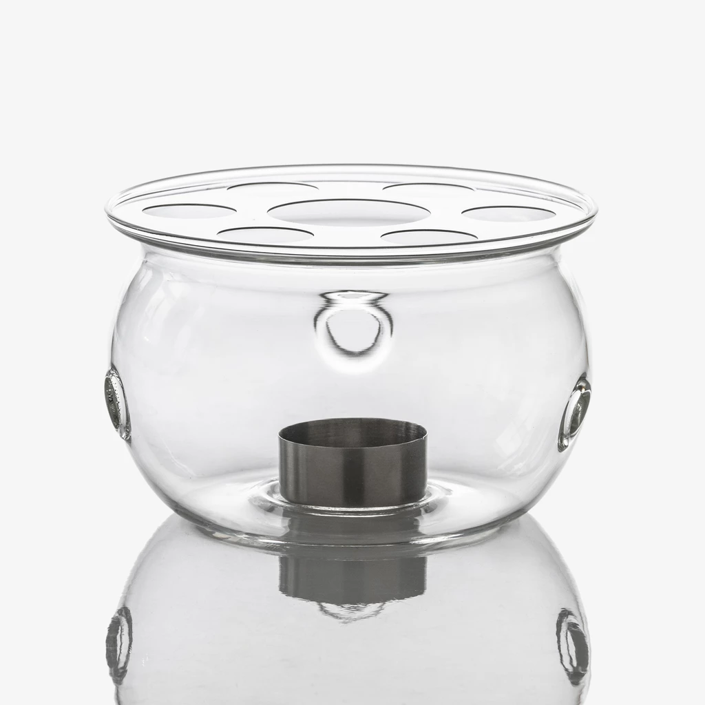 Stövchen Borosilikatglas