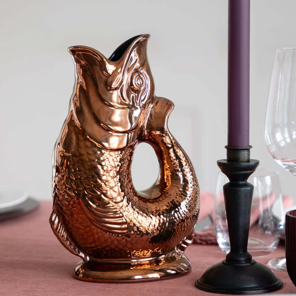 Karaffe Gluggle Jug Kupfer