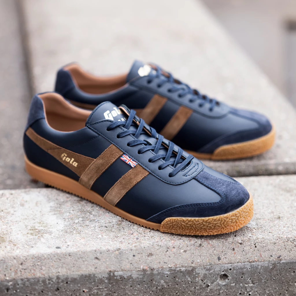 Gola Harrier Elite Herren Navy / Tabaco Gr. 42