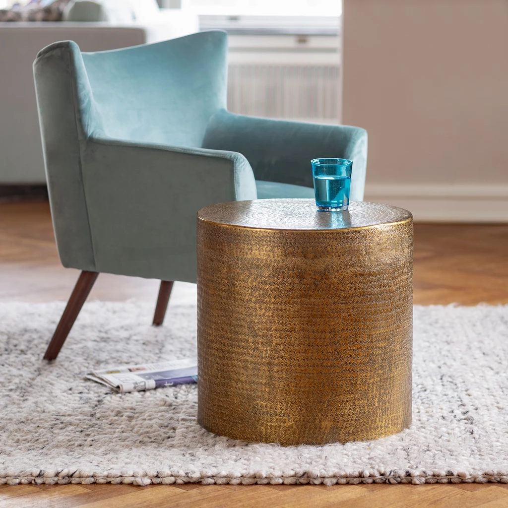 Beistelltisch Drum Stool