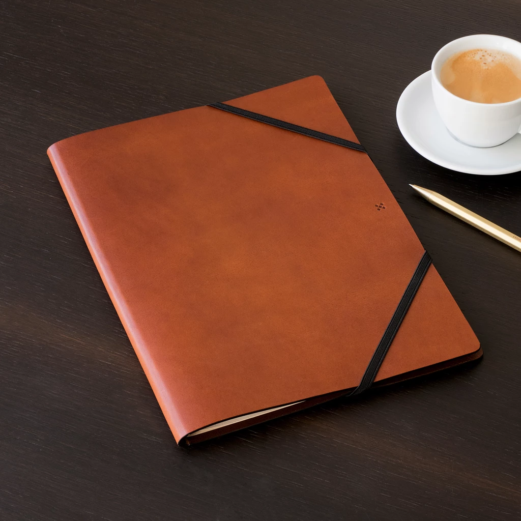 Legendär Document Folder HYDE Chestnut