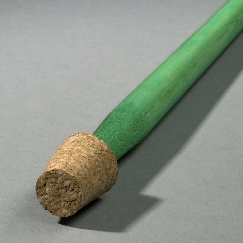 Rosenkugel-Holzstab mit Korken