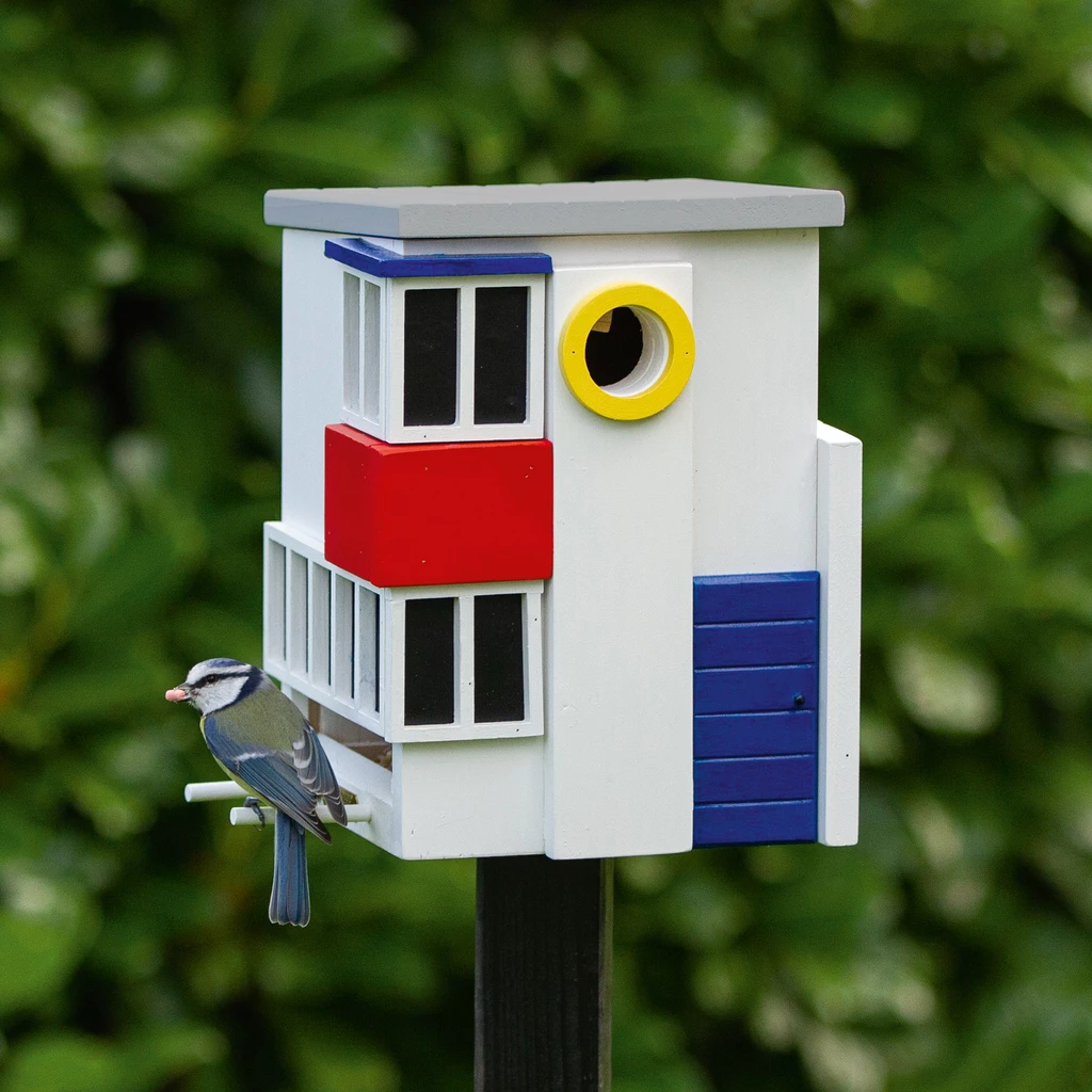 Vogelhaus Mondrian