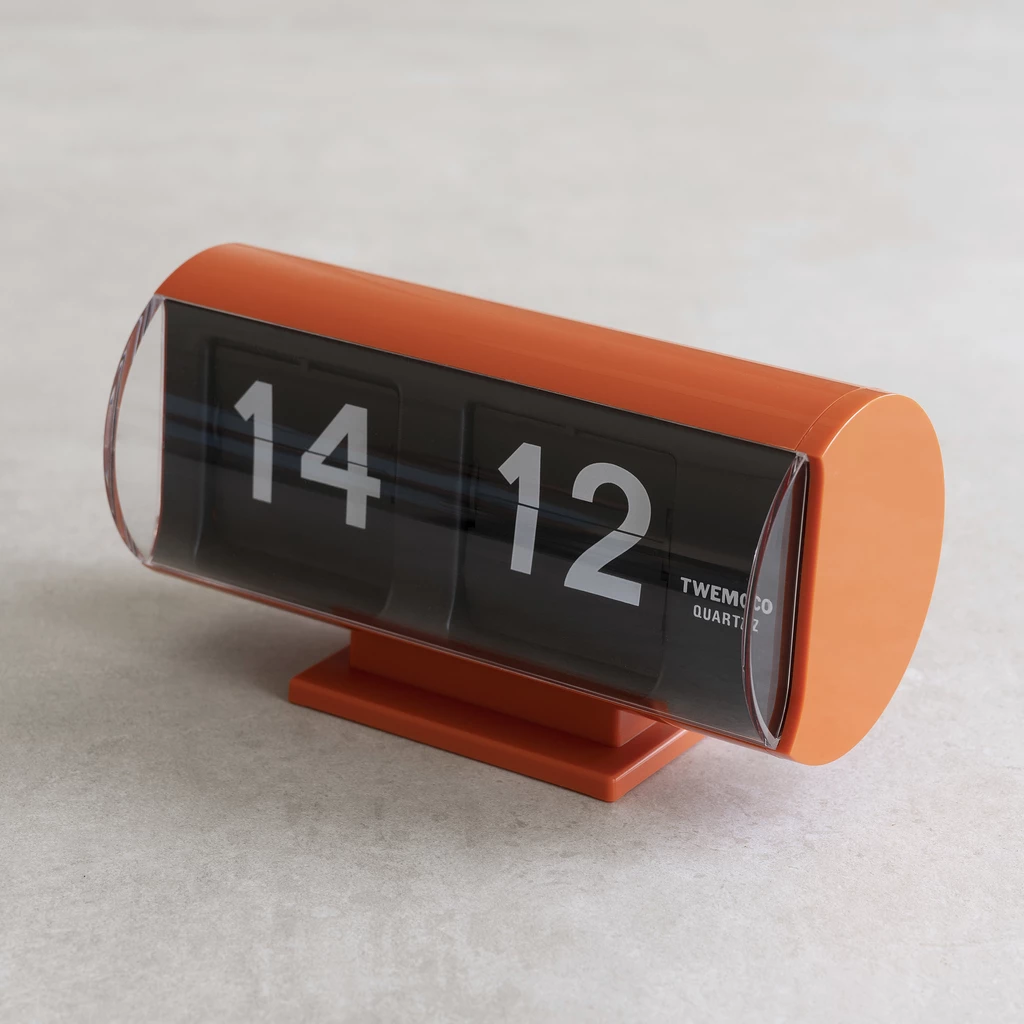 Twemco QT-30T  Tischuhr Orange