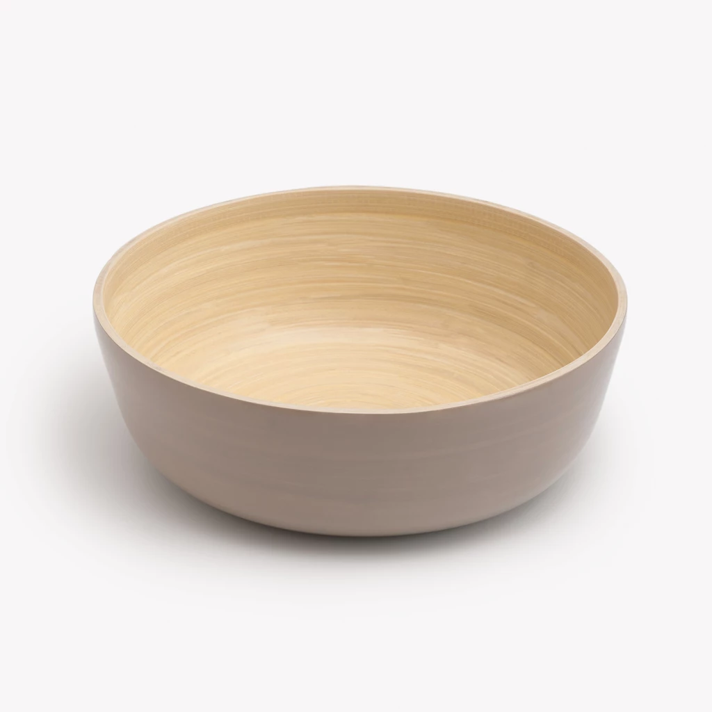Bambusschüssel Babol 30 cm Taupe