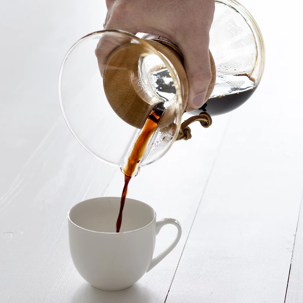Chemex-Woodneck Kaffeekaraffe