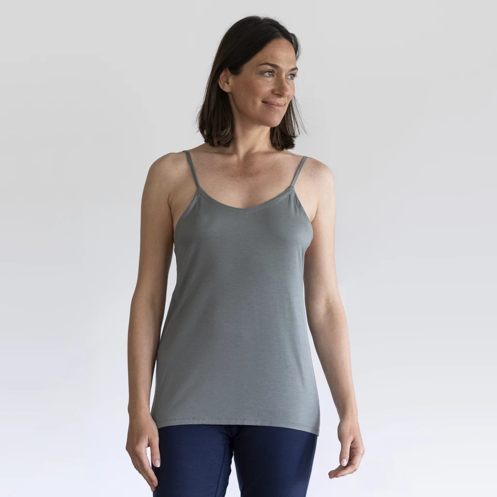 Dagsmejan Damen Stay Cool Slip Top Sage Gr. S