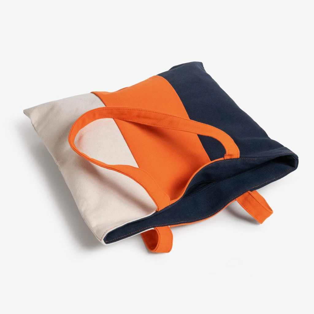 Canvas Tote Bag Tricolore