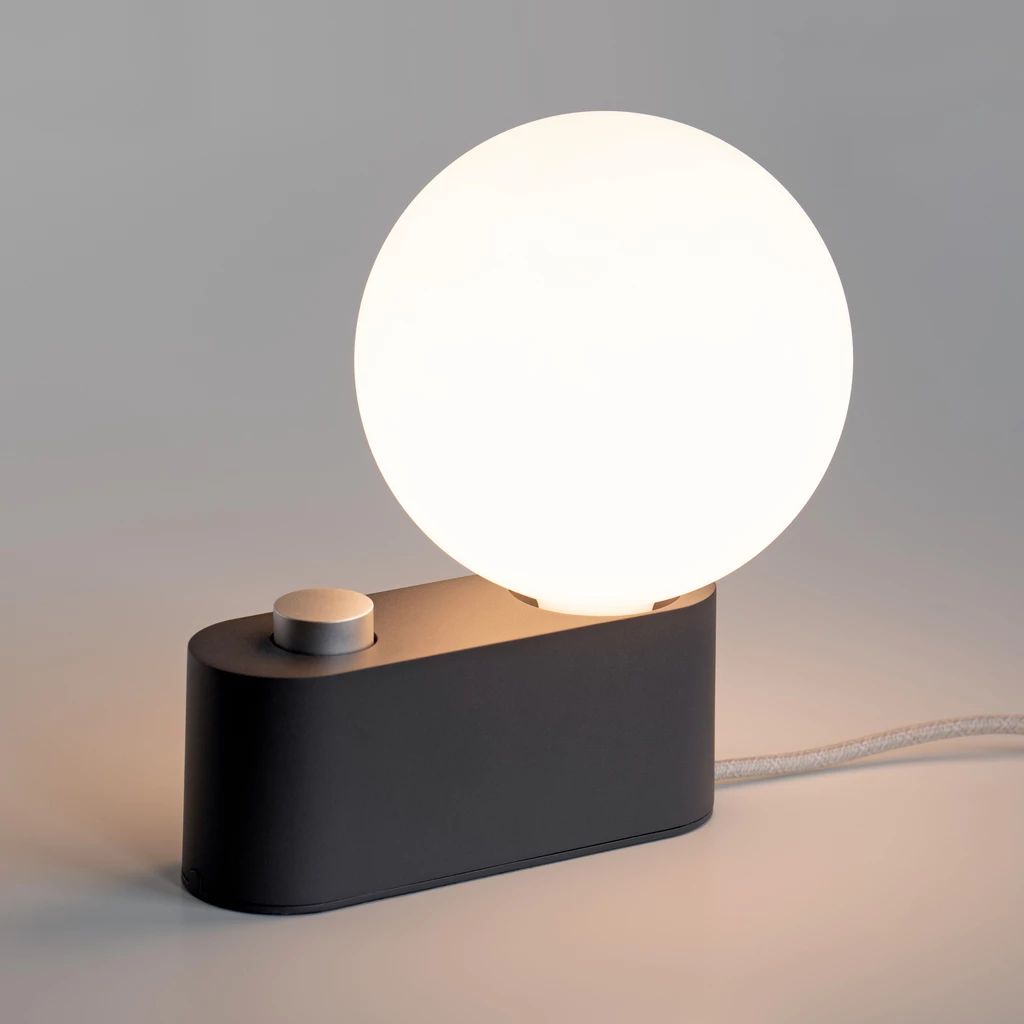 Tischlampe Alumina Charcoal