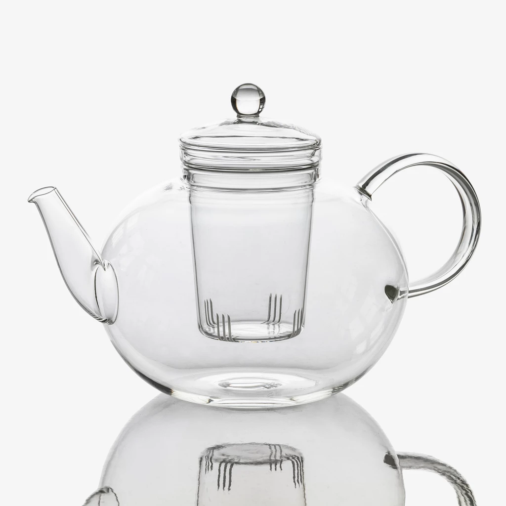 Teekanne Borosilikatglas