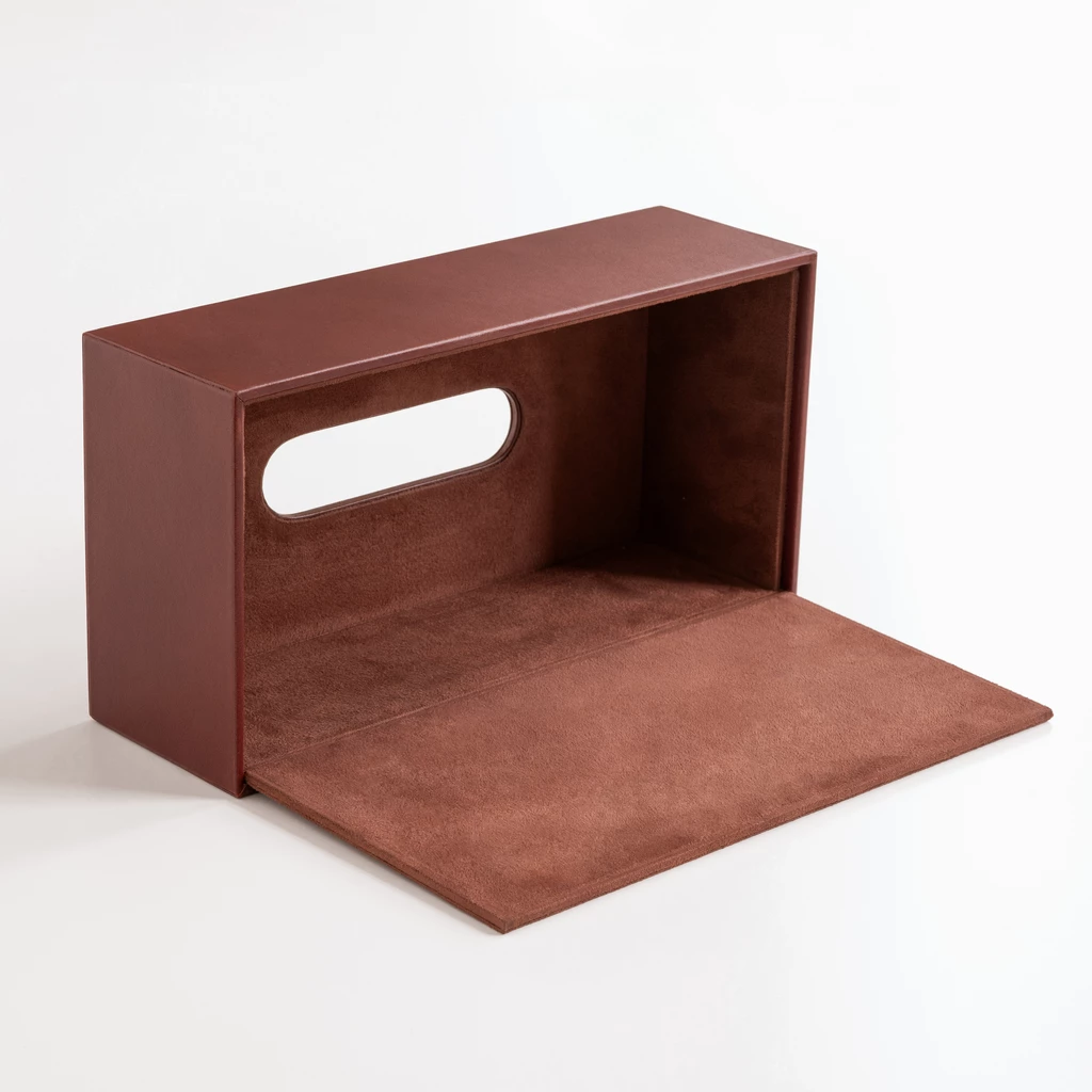 Regent Street Kosmetiktuch-Box Chestnut