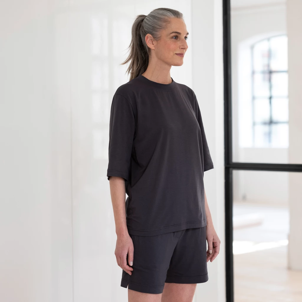 Sunday in Bed X Torquato Shirt Ilona Nearly Black M