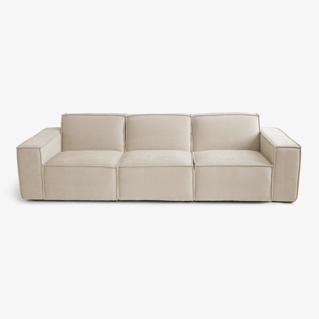 Modulares Sofa Estrade 4-Sitzer Sand