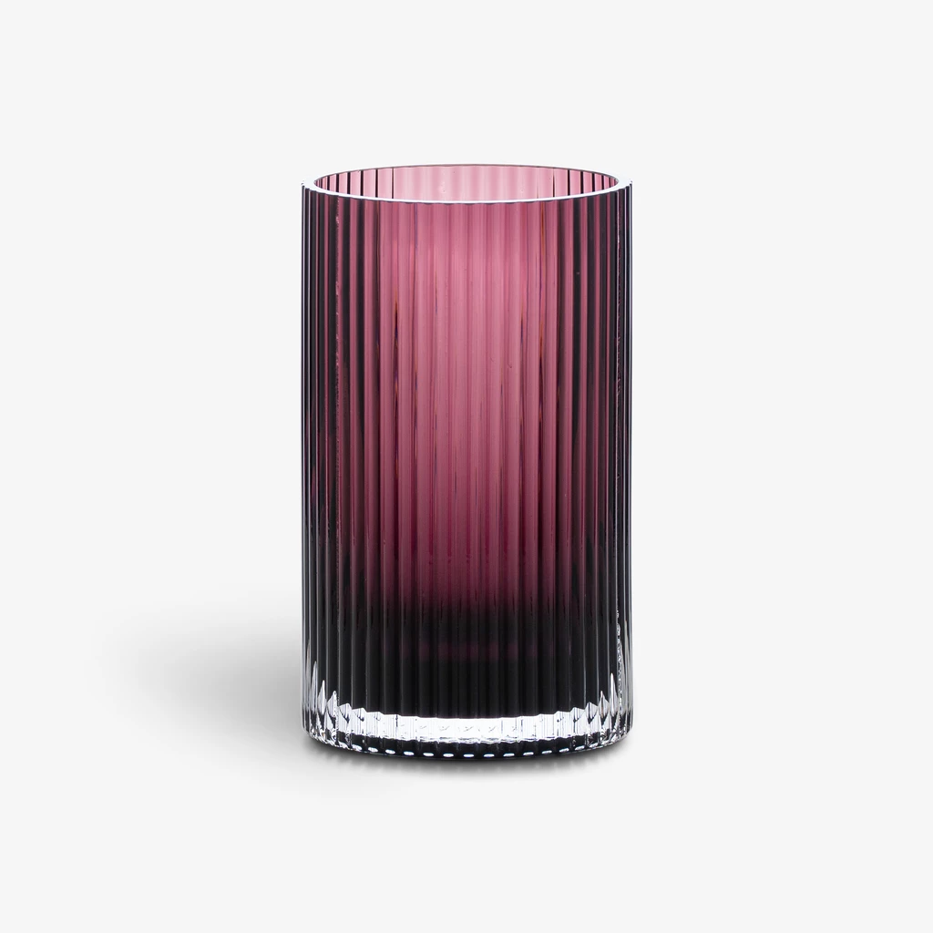Vase Cannella 20 cm Weinrot