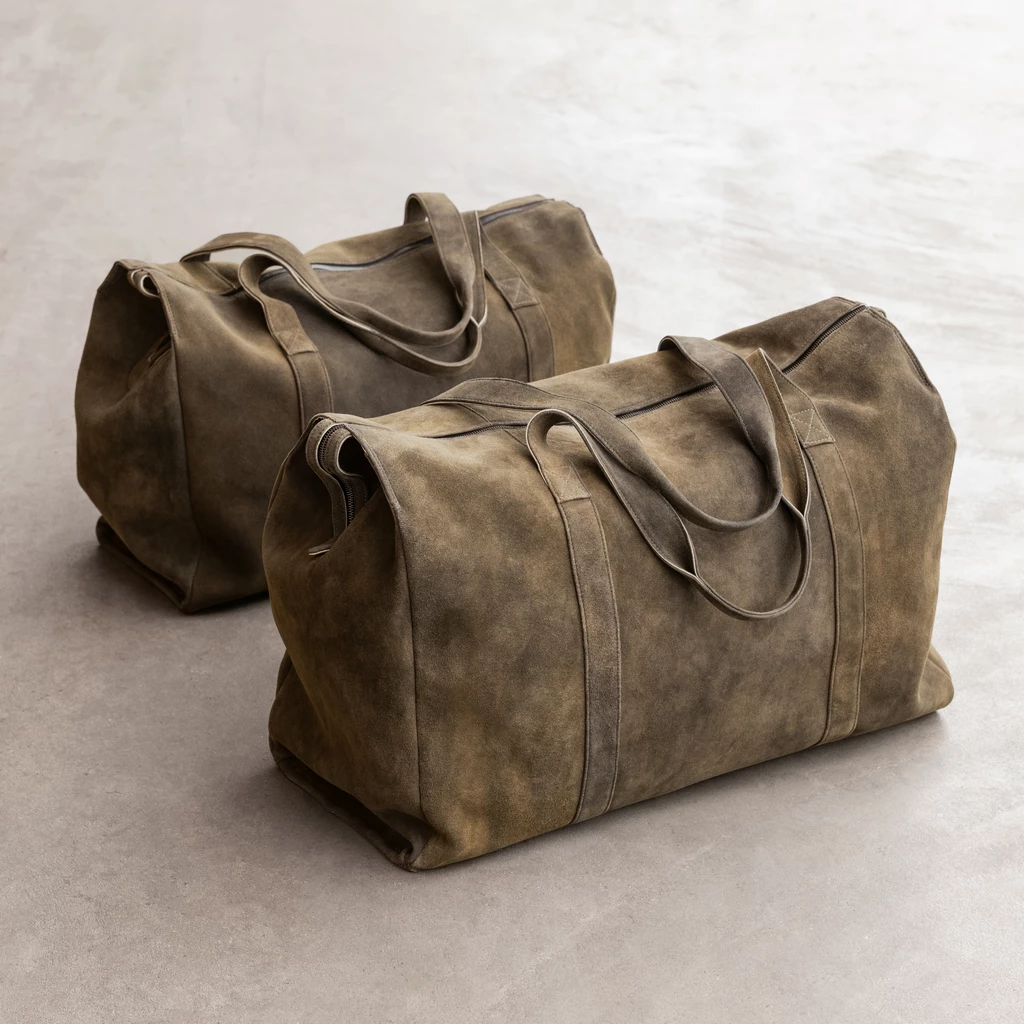 Thomas Riemer X Torquato Weekender aus Ziegenleder