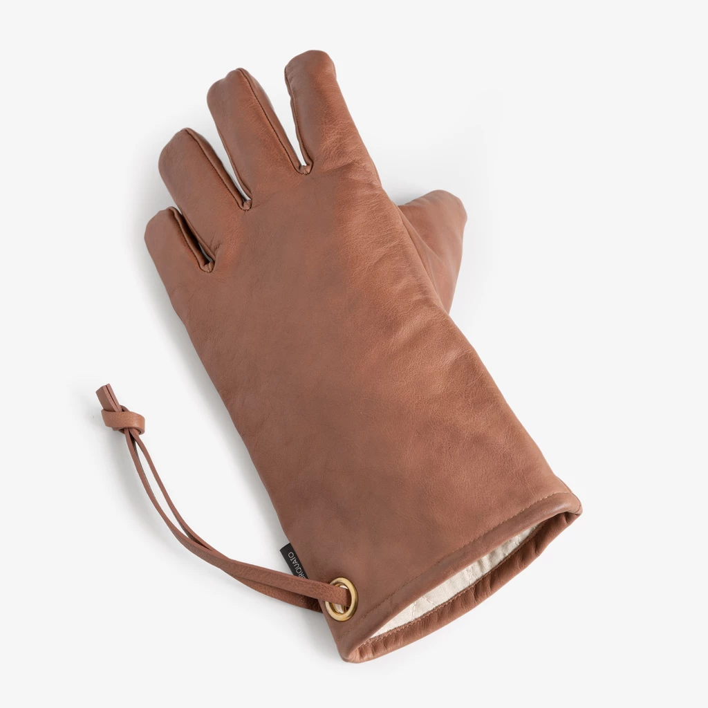 Ofen- und Grillhandschuhe aus Leder