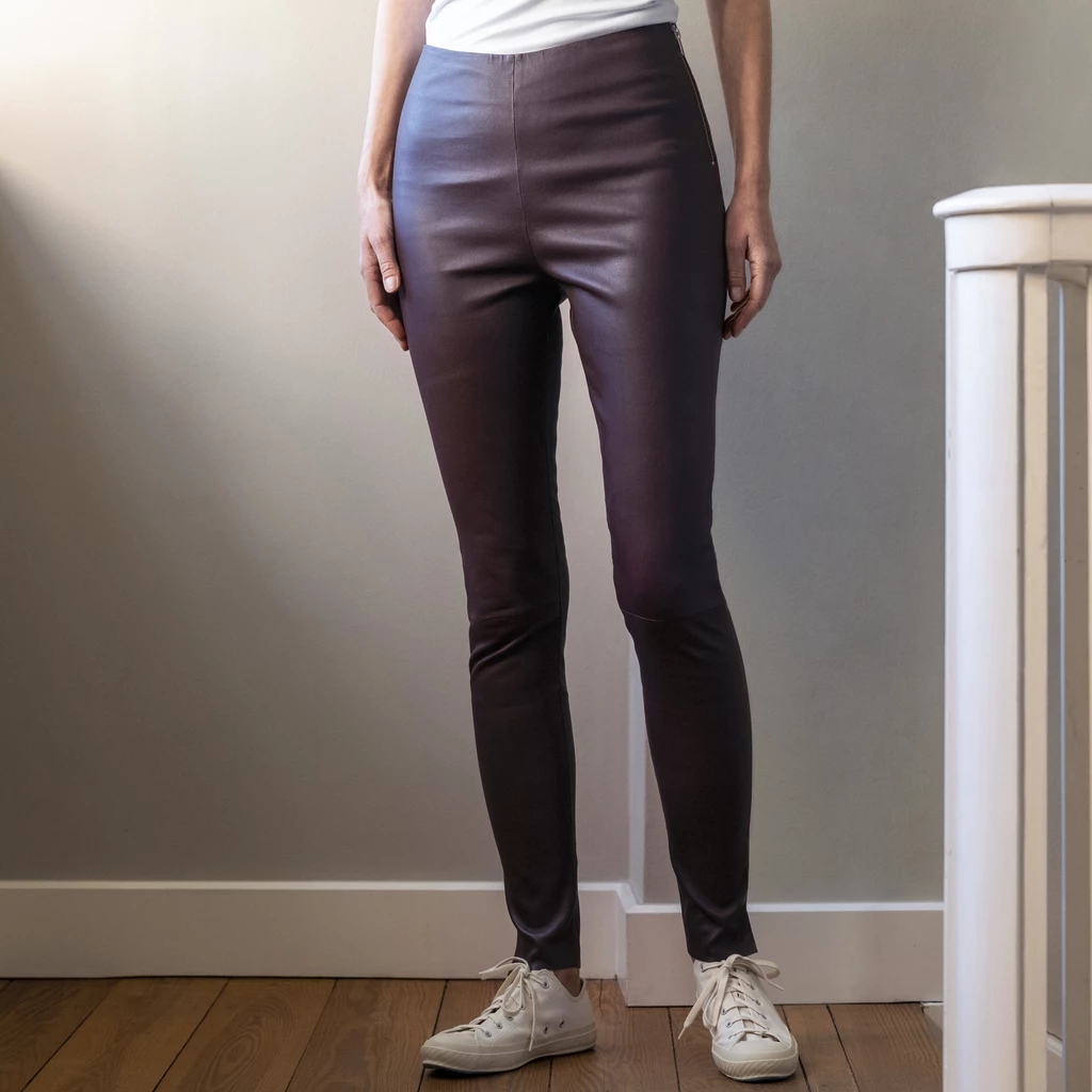 Depeche Lederhose Stretchleder
