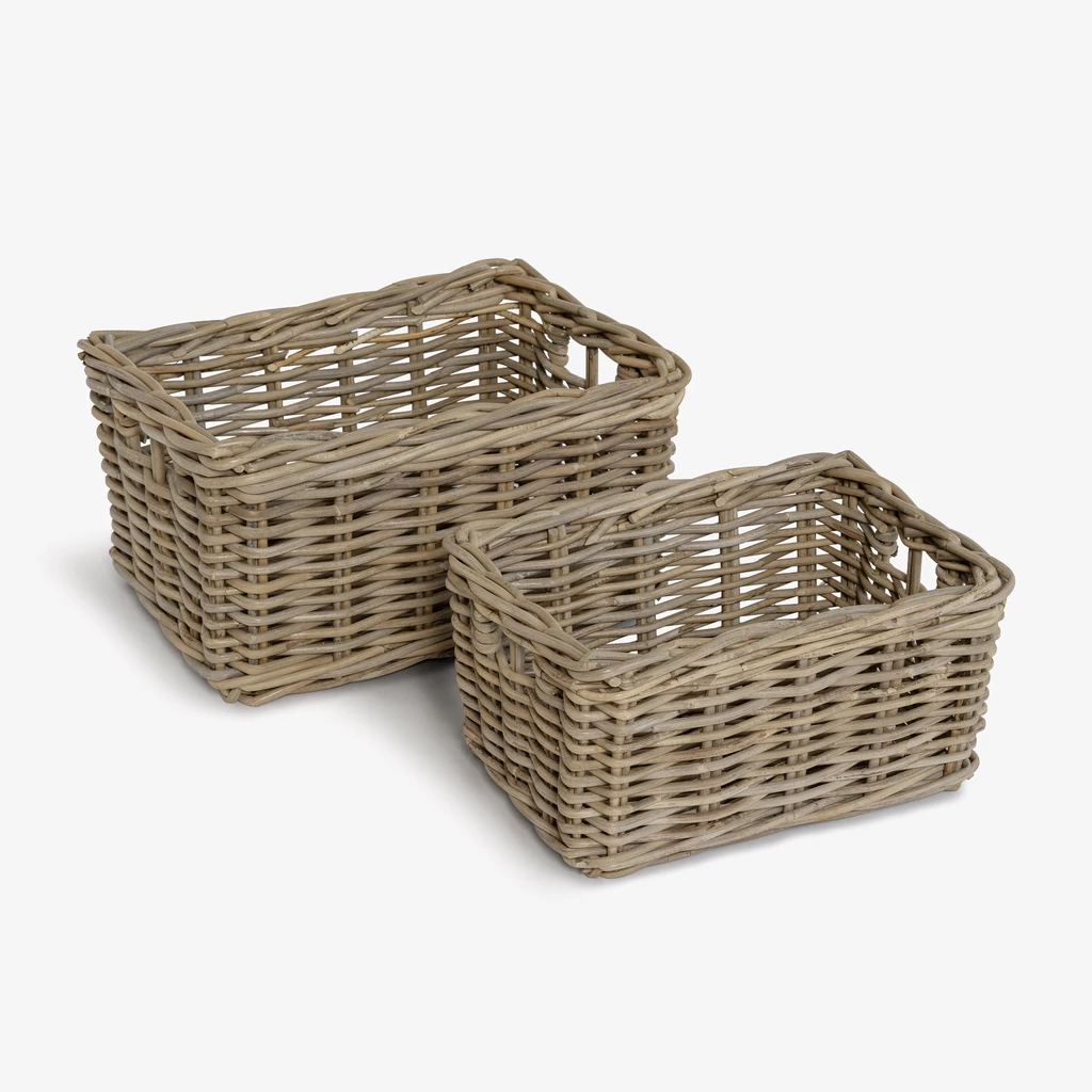Aufbewahrungskorb Rattan klein