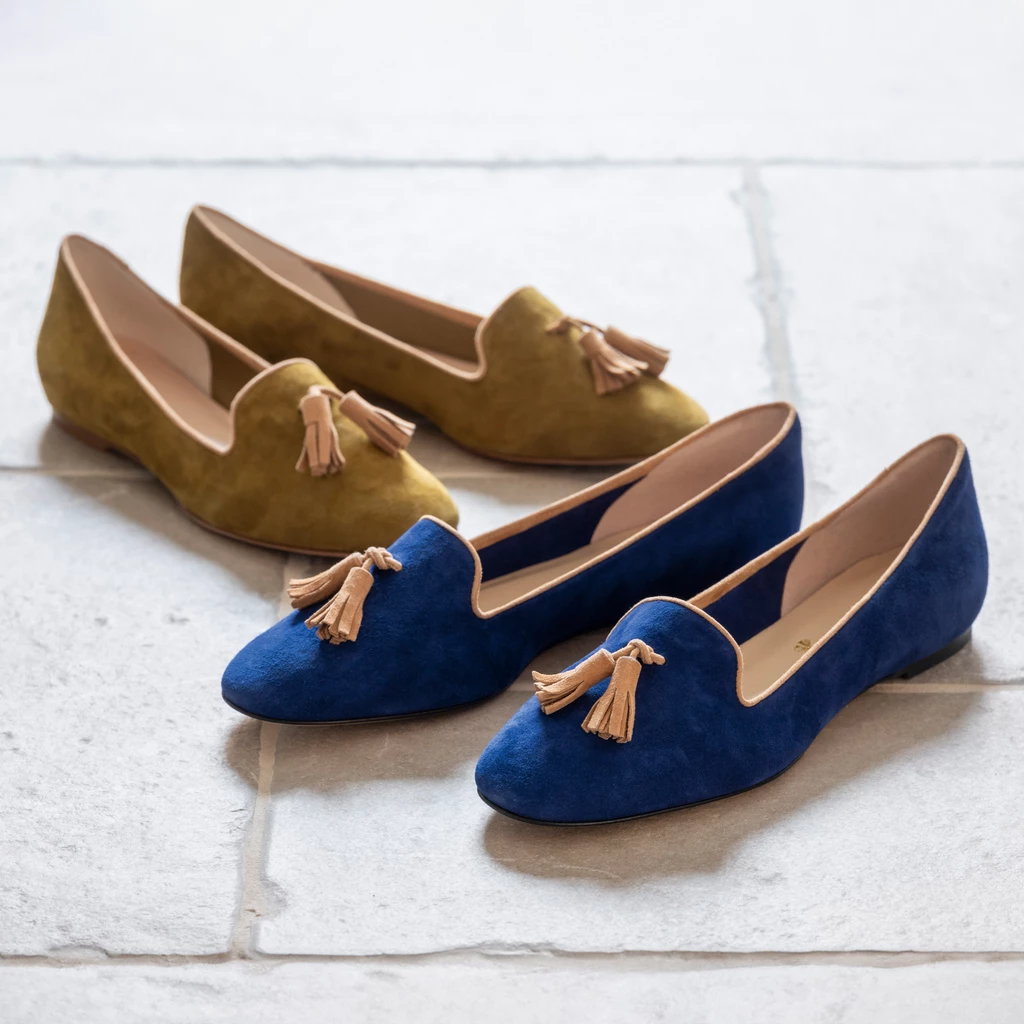 Belle Amie Tassel Loafer Damen Khaki Gr. 37