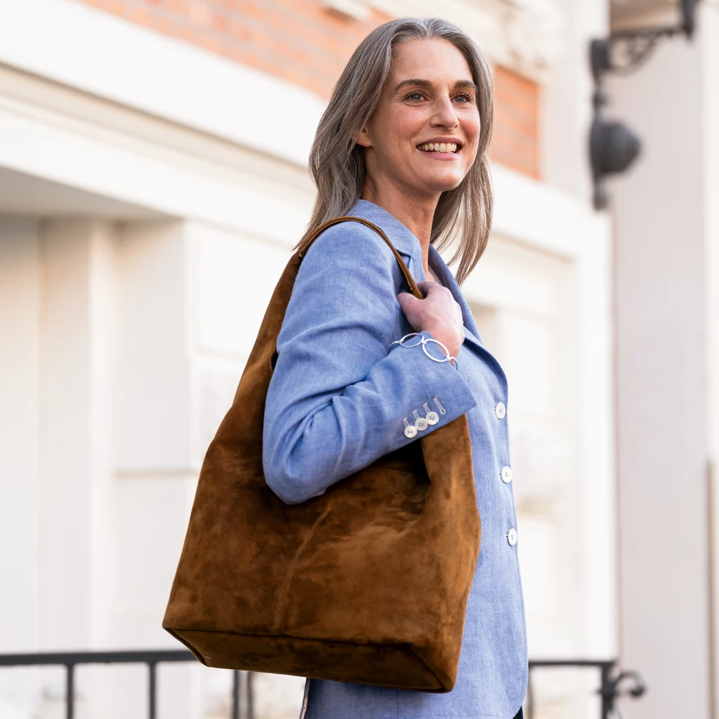 Thomas Riemer X Torquato Handtasche aus Ziegenleder