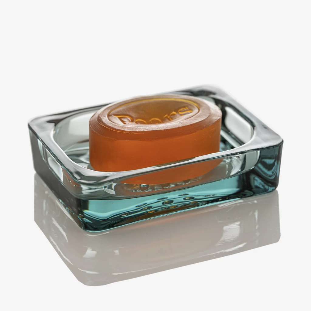 Seifenschale aus Glas