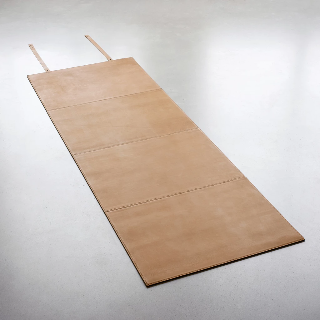 Hack-Yogamatte aus Orthopädieleder