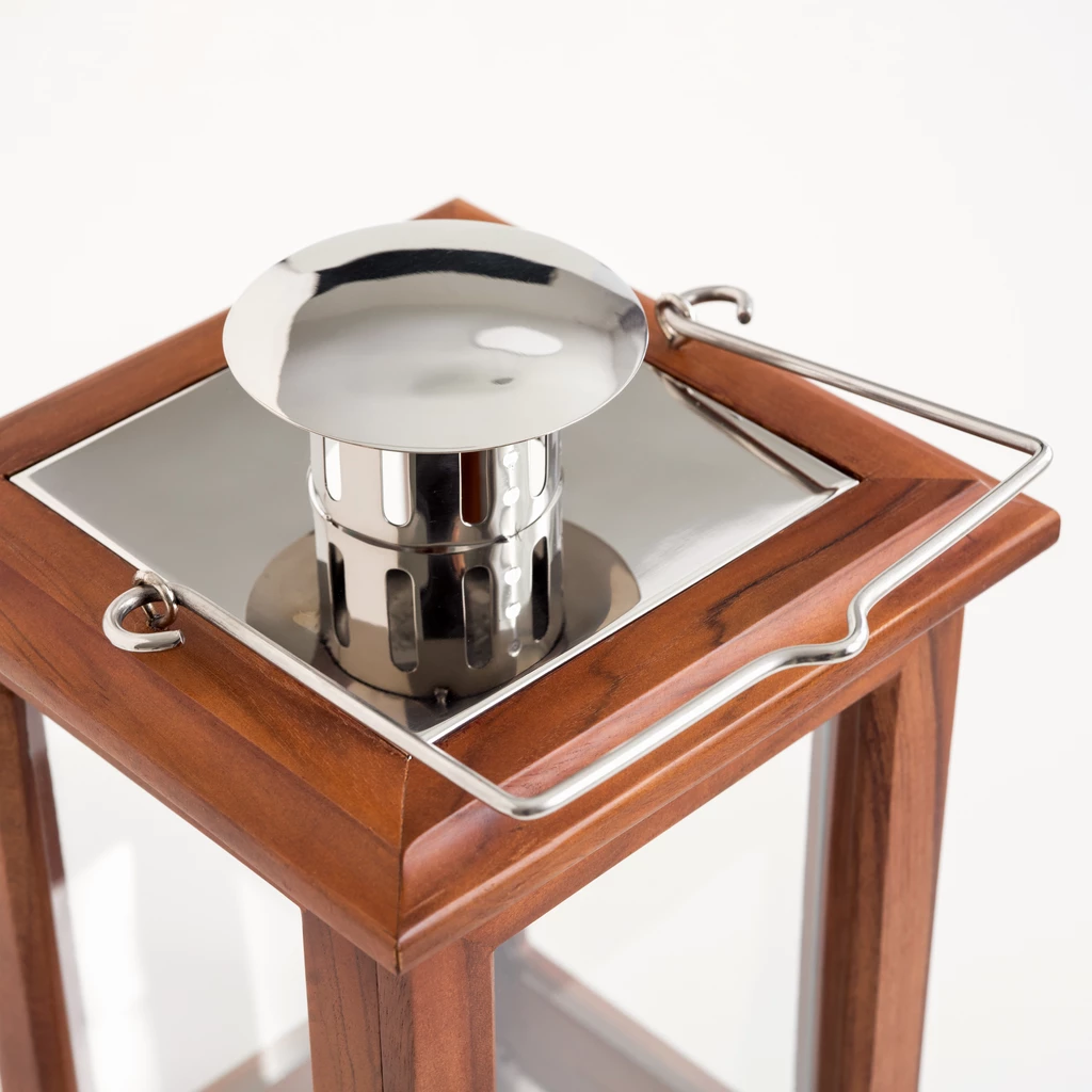 Teaklaterne Rangun 41 cm