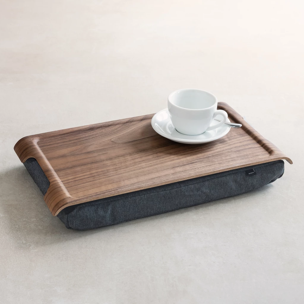 Mini-Laptray mit rutschfester Beschichtung