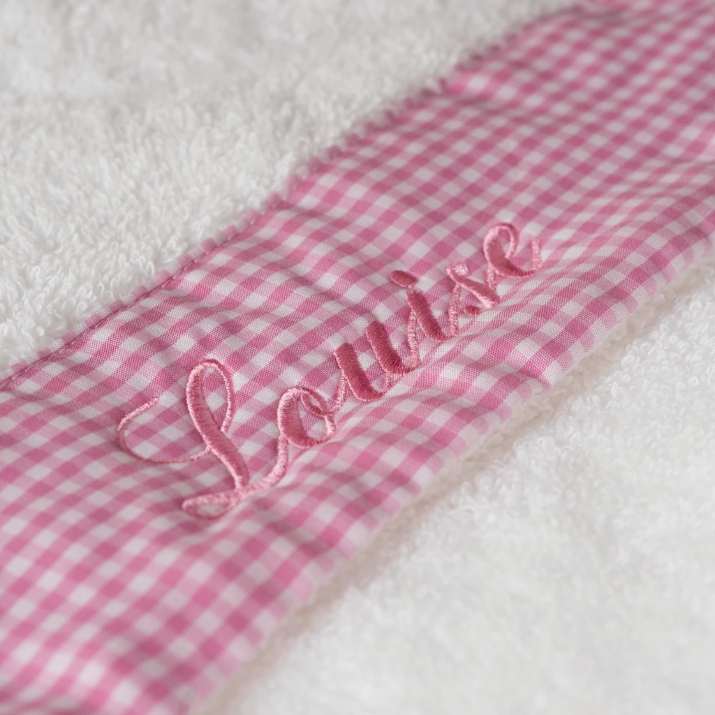 Rhomtuft X Torquato: Badetücher mit Kapuze 70 x 70 cm Pink