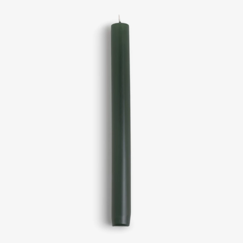 Stabkerzen Lys 24 cm Ø 2,2 cm Dunkelgrün 4er-Set