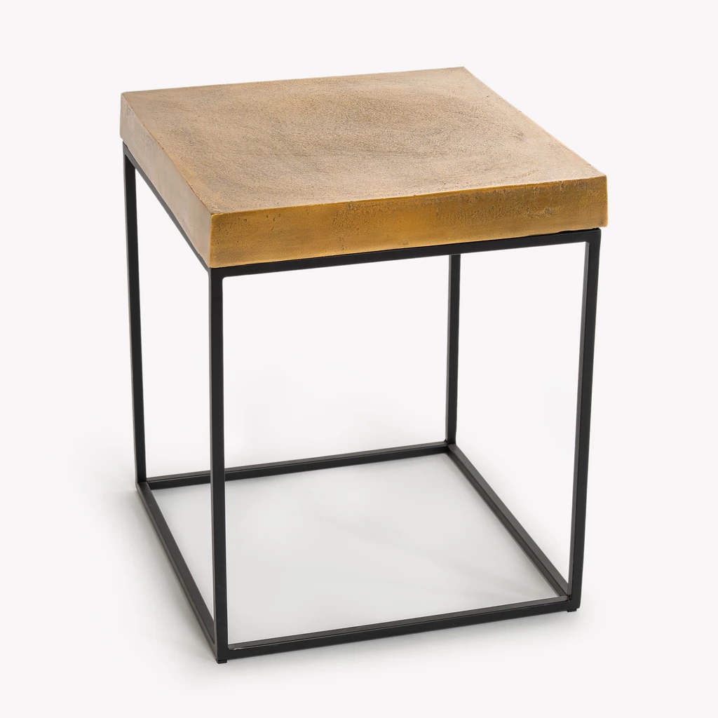 Beistelltisch Madras Bronzegold