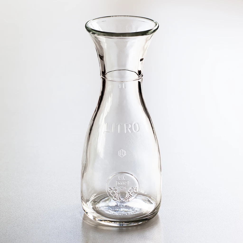 Italienische Gastronomiekaraffe 1,0 l